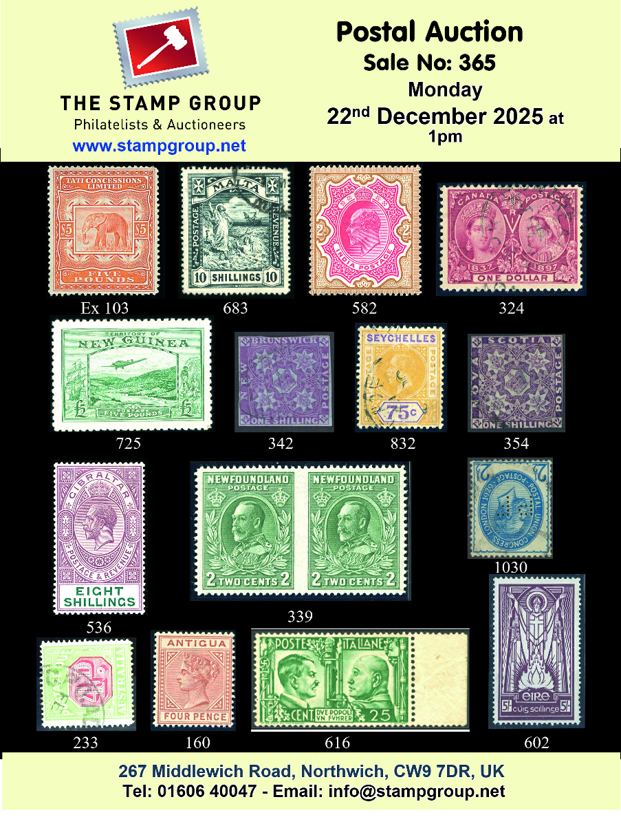 Postal Auction December 2025
