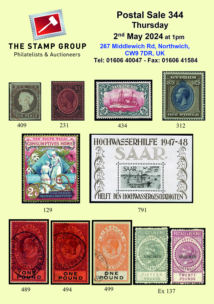 Postal Auction May 2024