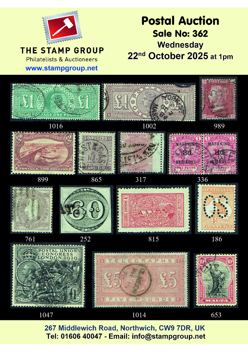 Postal Auction October 2025
