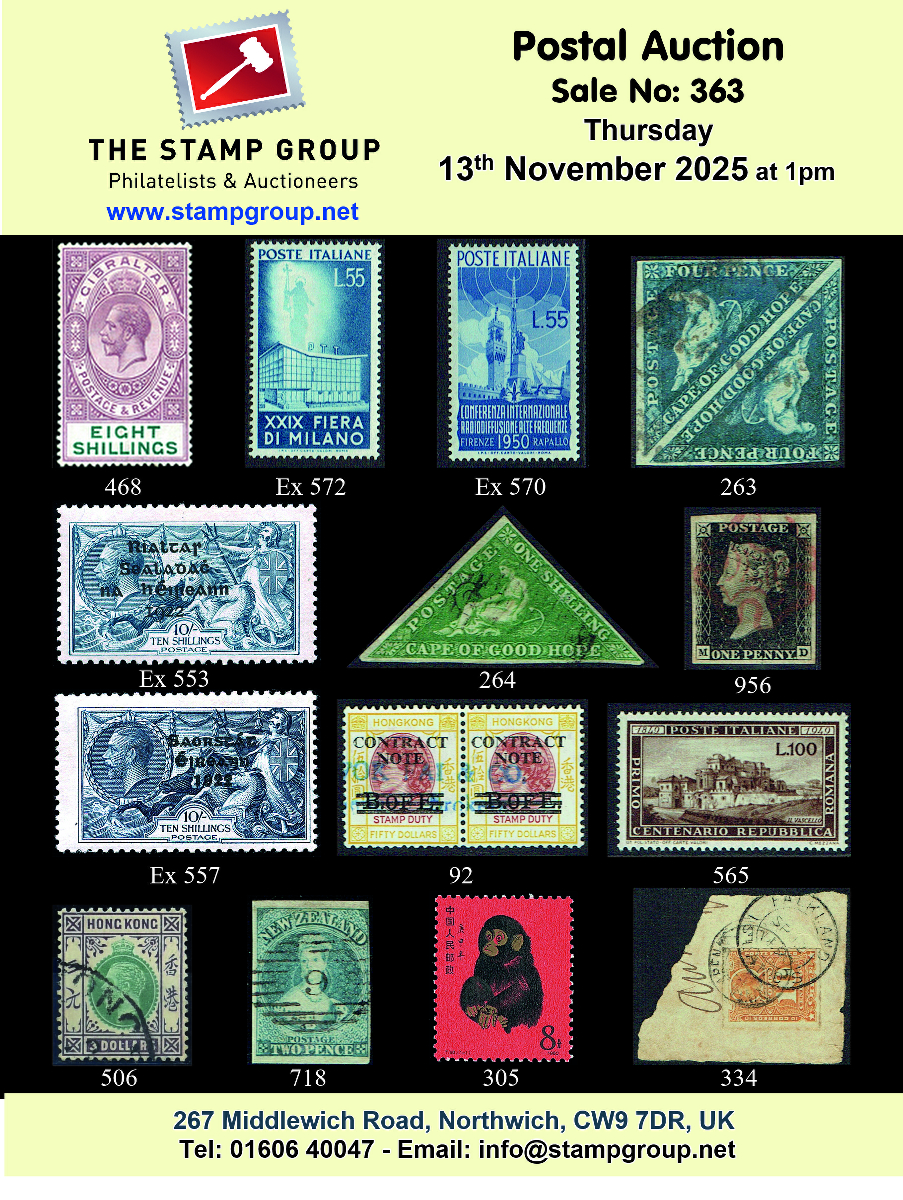 Postal Auction November 2025